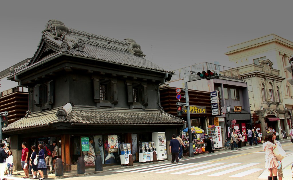 江戸の街のメインストリート