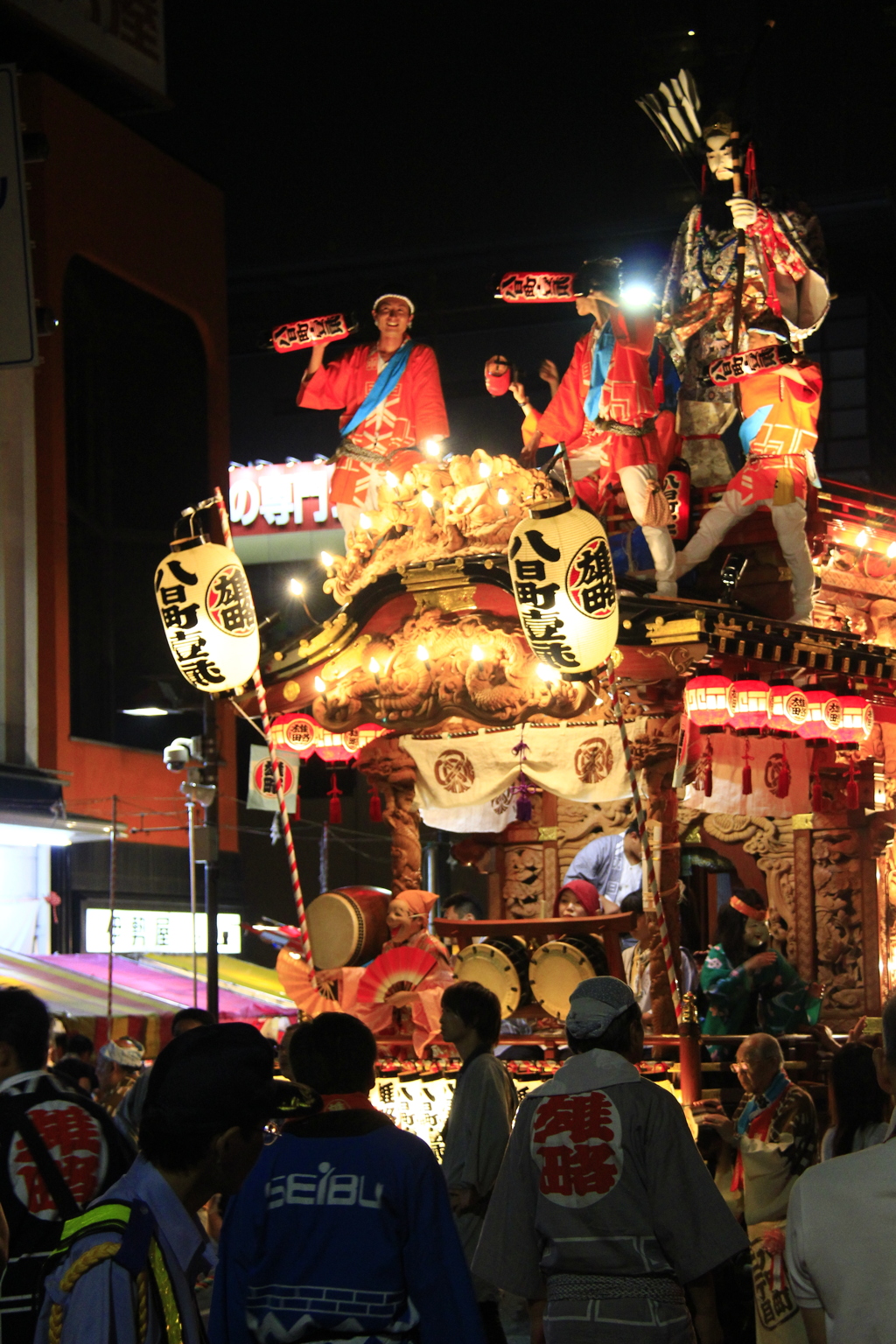 山車の巡行　其の三