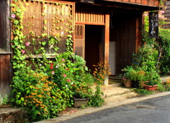 妻籠宿の街並み　3