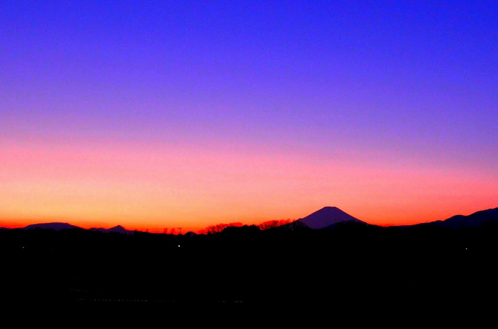 遠つ不二　(夕不二)