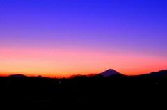 遠つ不二　(夕不二)