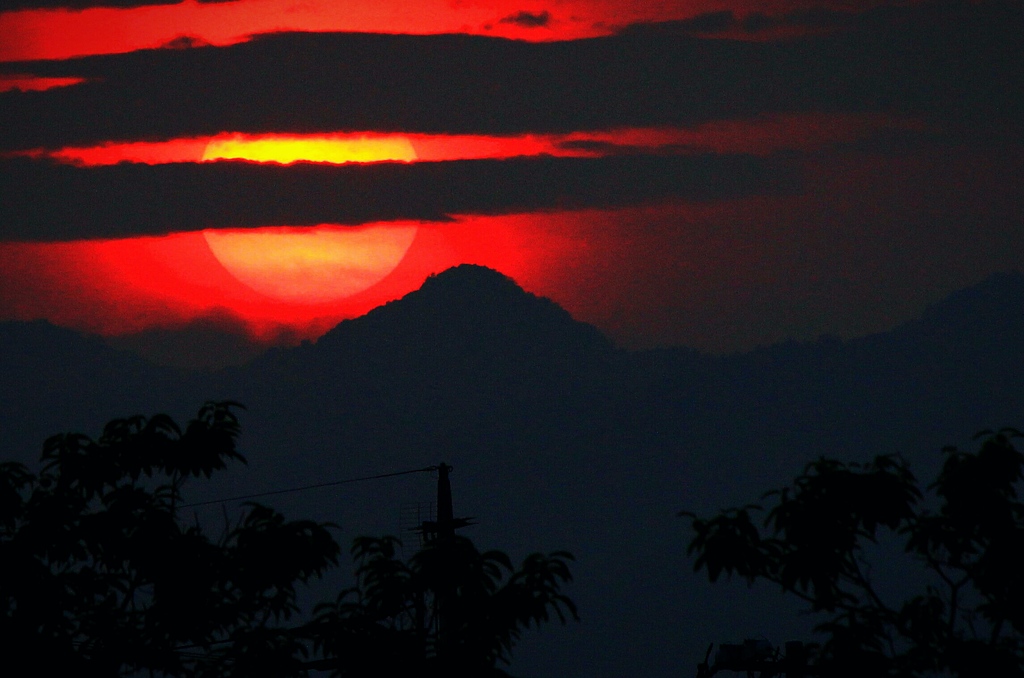 夕陽