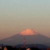 朝の赤富士
