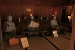 箱根の関所内部