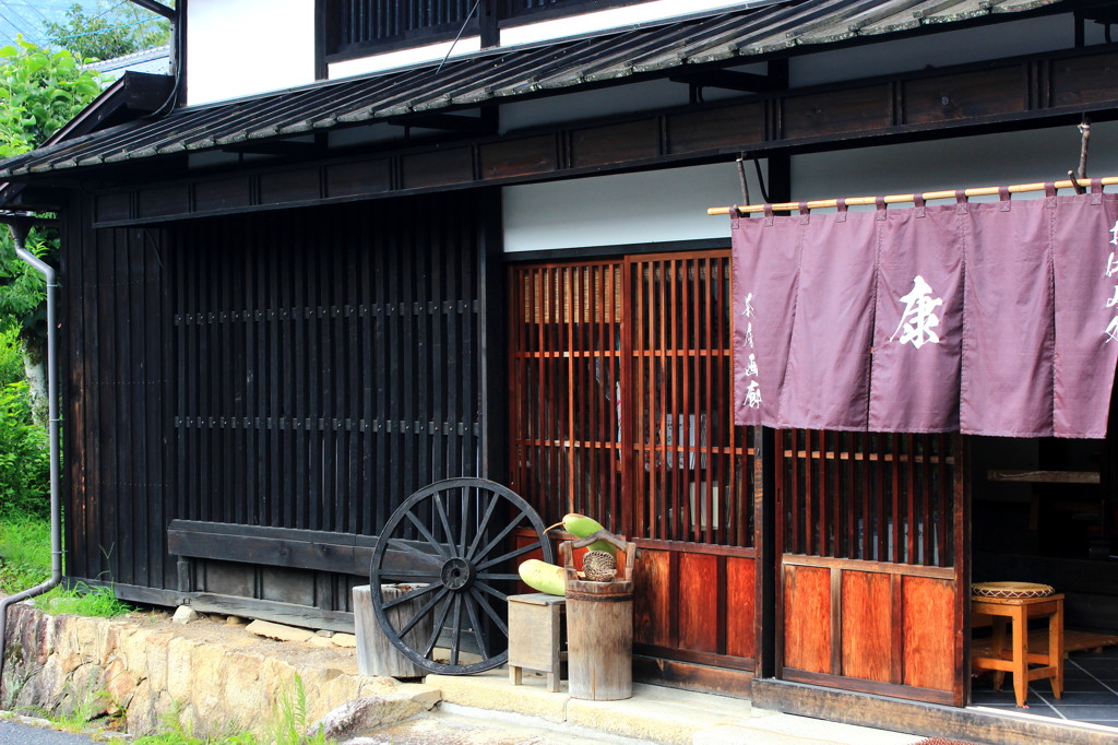 妻籠宿の街並み　1