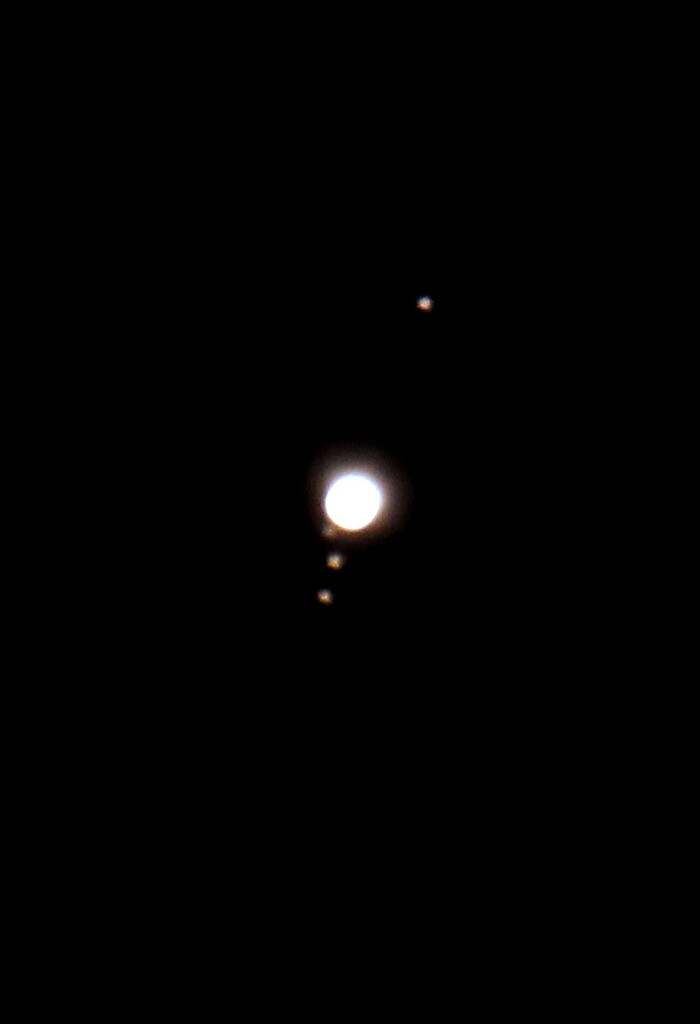 こちらが木星の4大衛星