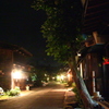 夜　景　(妻籠宿)