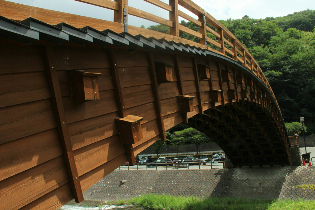 奈良井宿のかけ橋