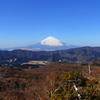 富士を仰ぎ見る(少し前のシリーズ)大涌谷