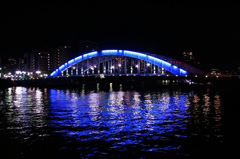 永代橋の夜