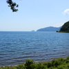 葛籠尾崎と竹生島を見る。