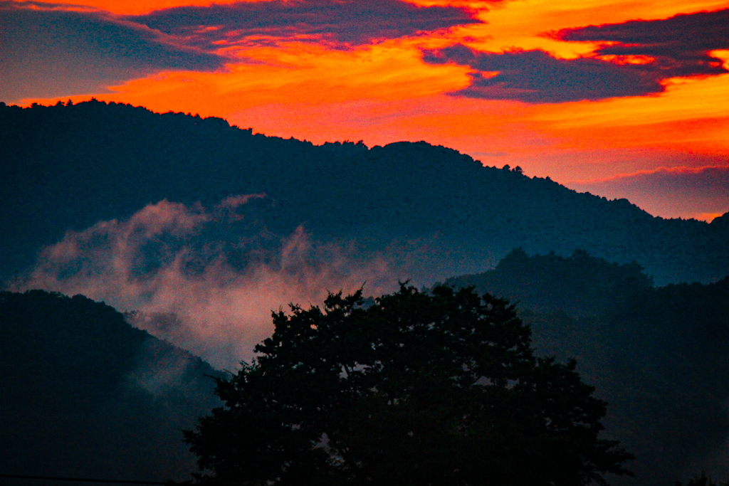 夕焼け雲