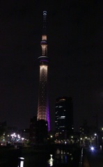 スカイツリー夜景