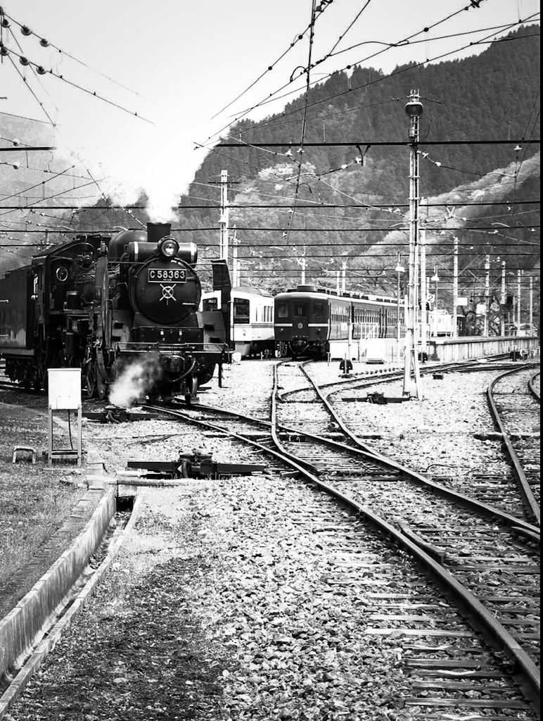 デジイチを持っていない頃の秩父鉄道三峰口駅