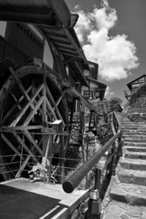 馬籠 -水車-