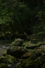 静寂へ誘う階段
