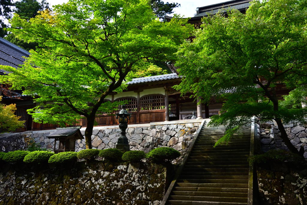 永平寺 山門より