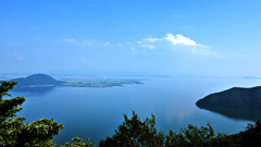 奥琵琶湖の展望