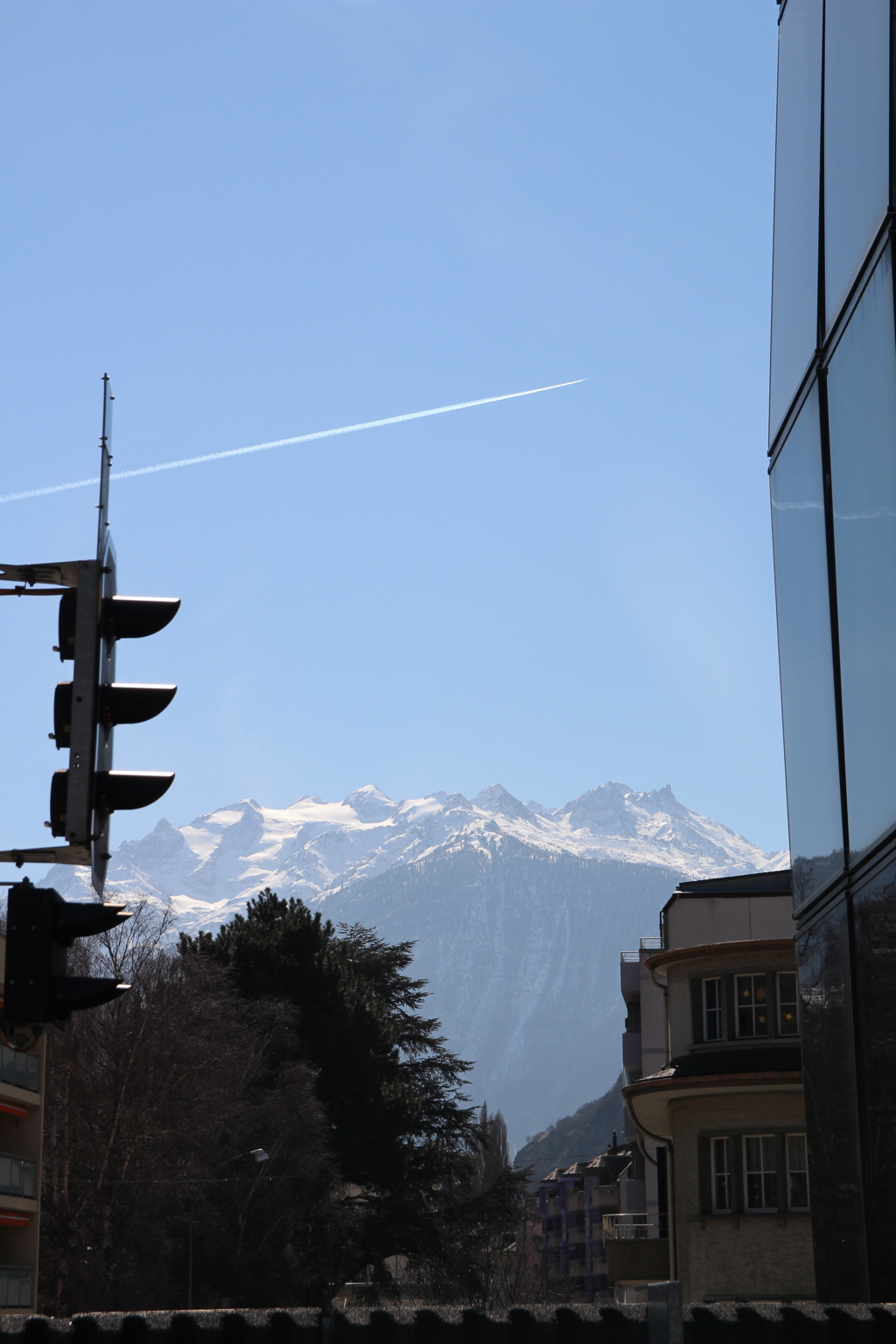 スイスの山