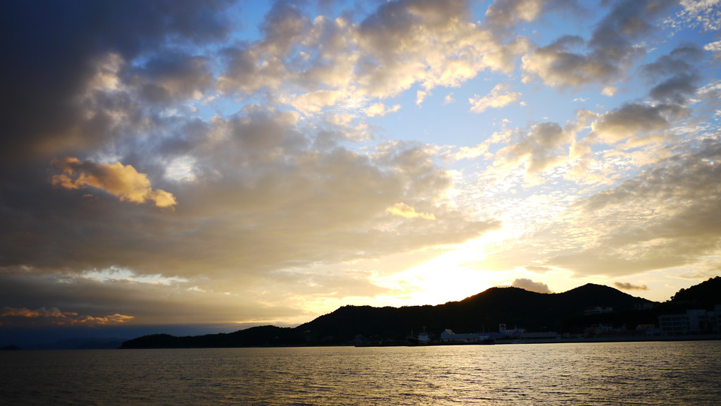 小豆島の夕焼け