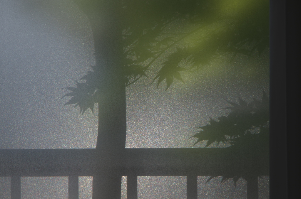 すりガラス風の