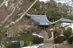 九品寺　残雪