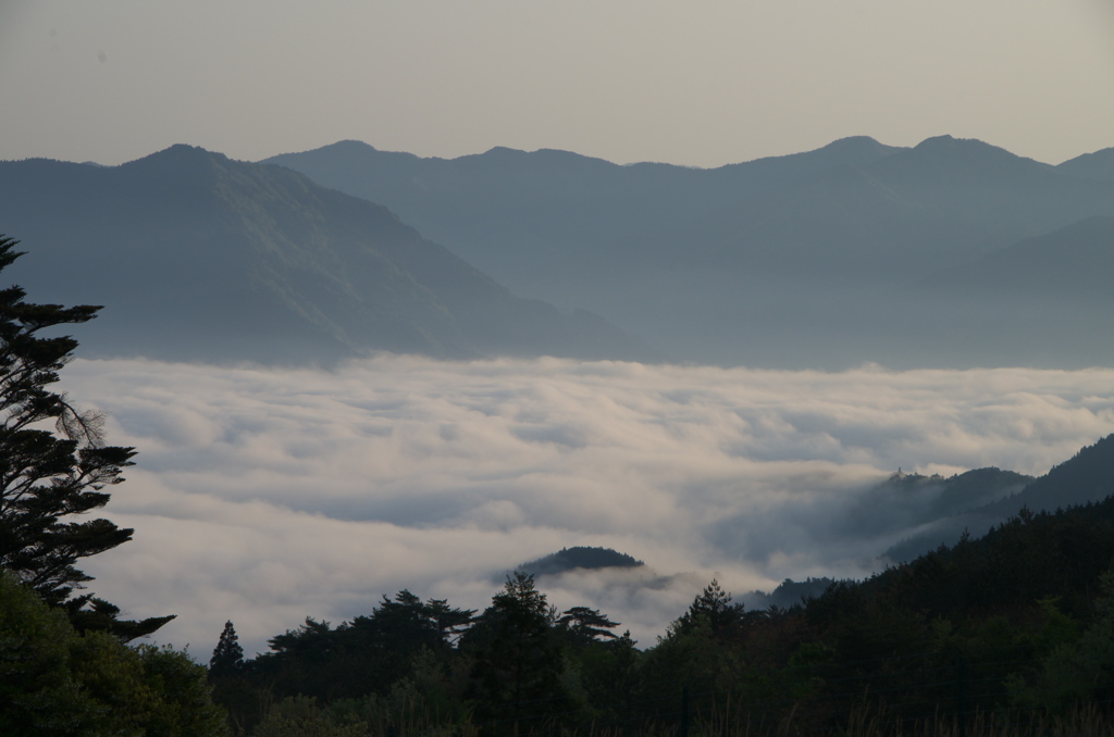 大豊町　雲海４