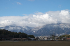 奈良のお山の雪景色