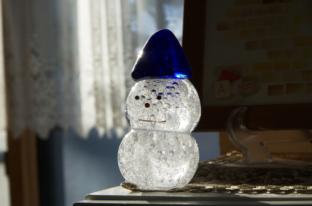 雪だるま君おはよう