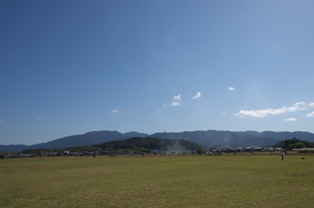 藤原京　だだっ広い