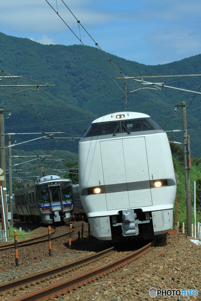 …行く列車・来る列車…