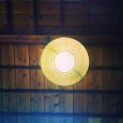 嘉例川駅ランプ