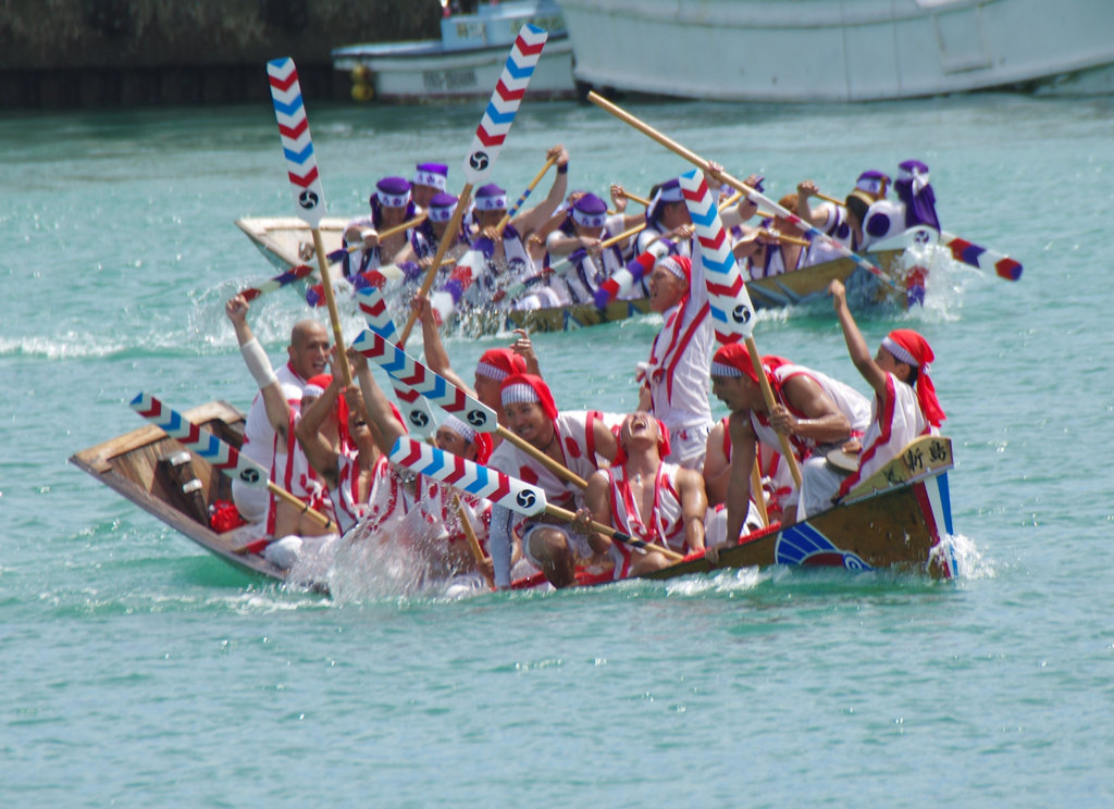 勝利の雄叫び
