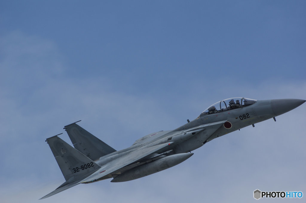 今年初の瀬長島　F-15