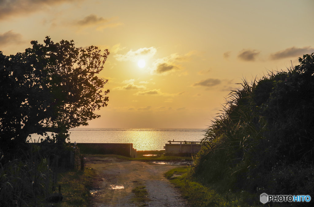 海へ夕日を撮りに行こう