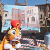 チャンドゥと絵画