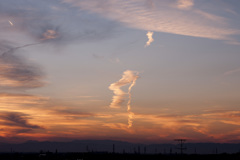 地震雲？