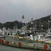 年の瀬の港