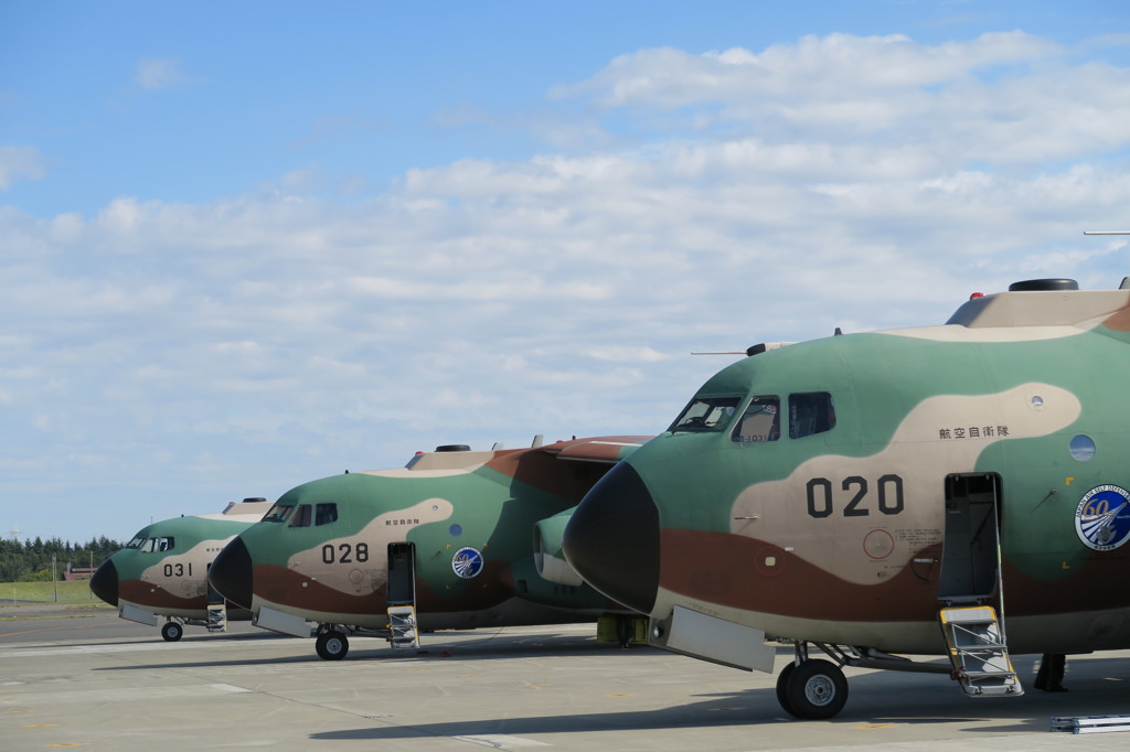 Ｃ-1　輸送機 横顔