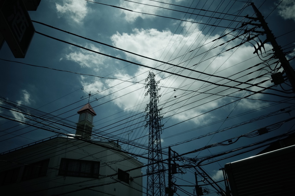電線おおすぎｗ