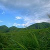 秋近し、阿蘇の夕暮れ　２