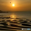 静かな秋の夕暮れ　2