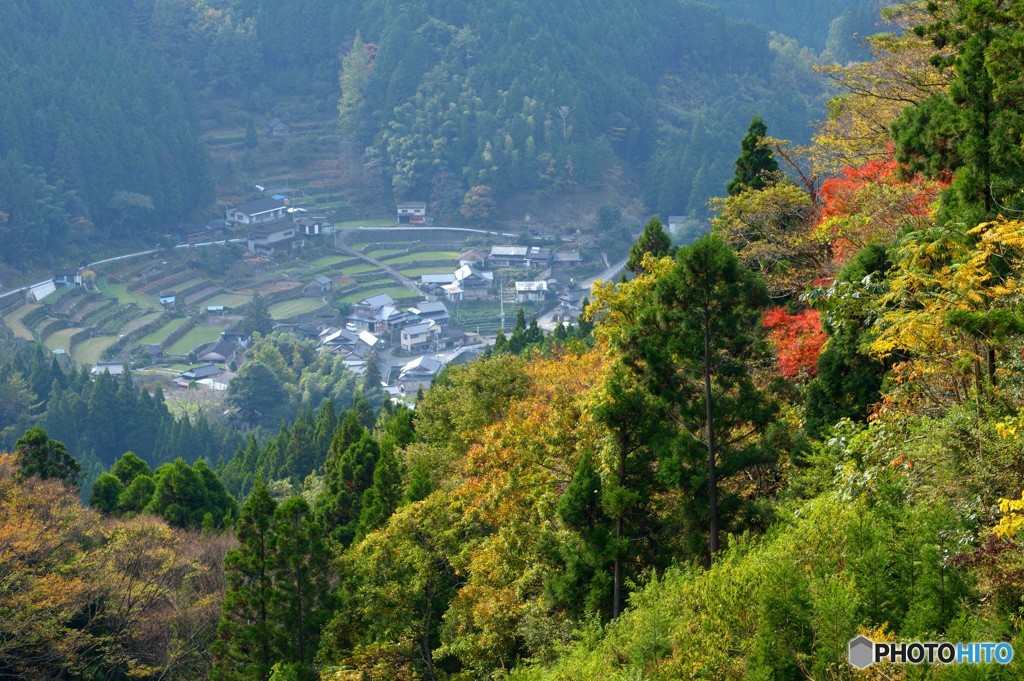 五家荘へ紅葉狩り　１