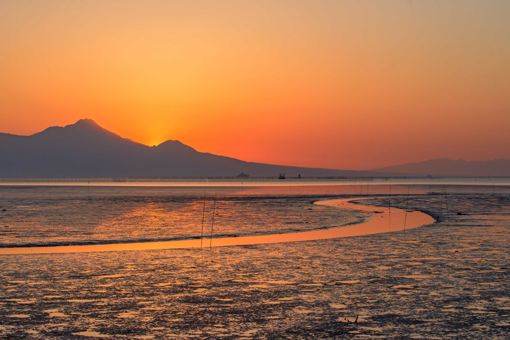 神々しい夕焼け　３