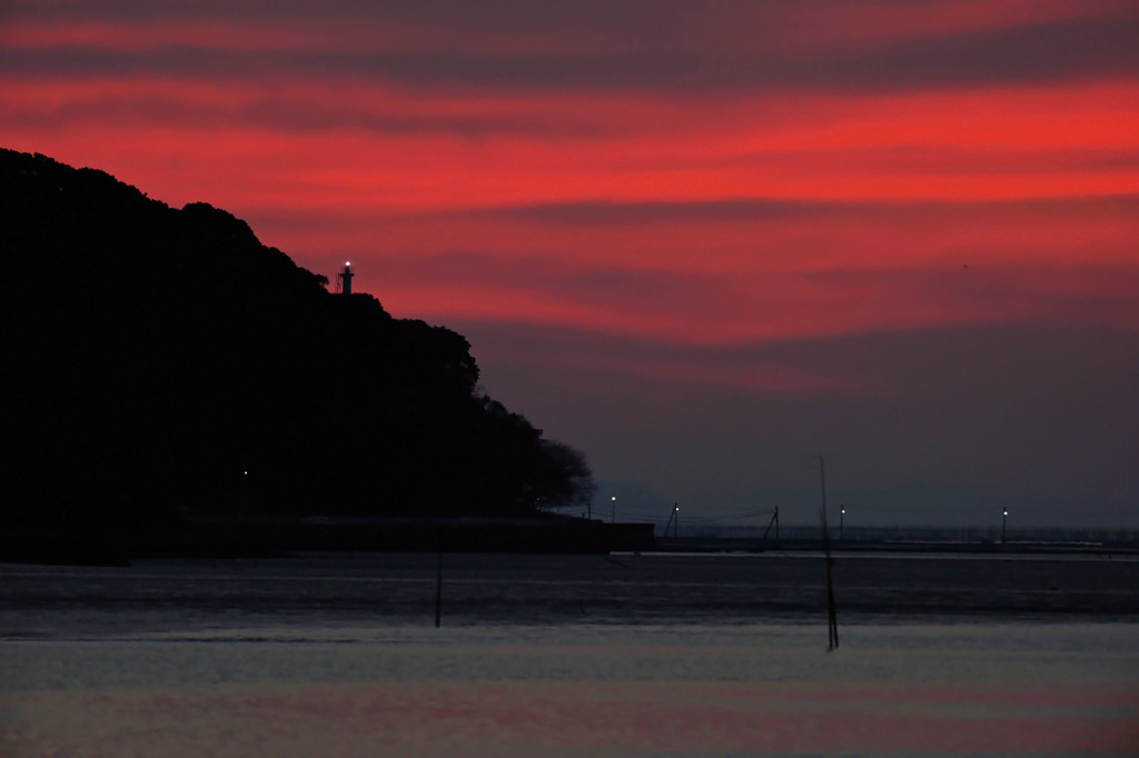 鮮やか過ぎる夕焼け（3）