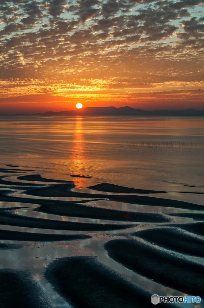 至福の夕景