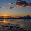久々の夕陽は･･･