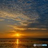 対岸は夕焼け　