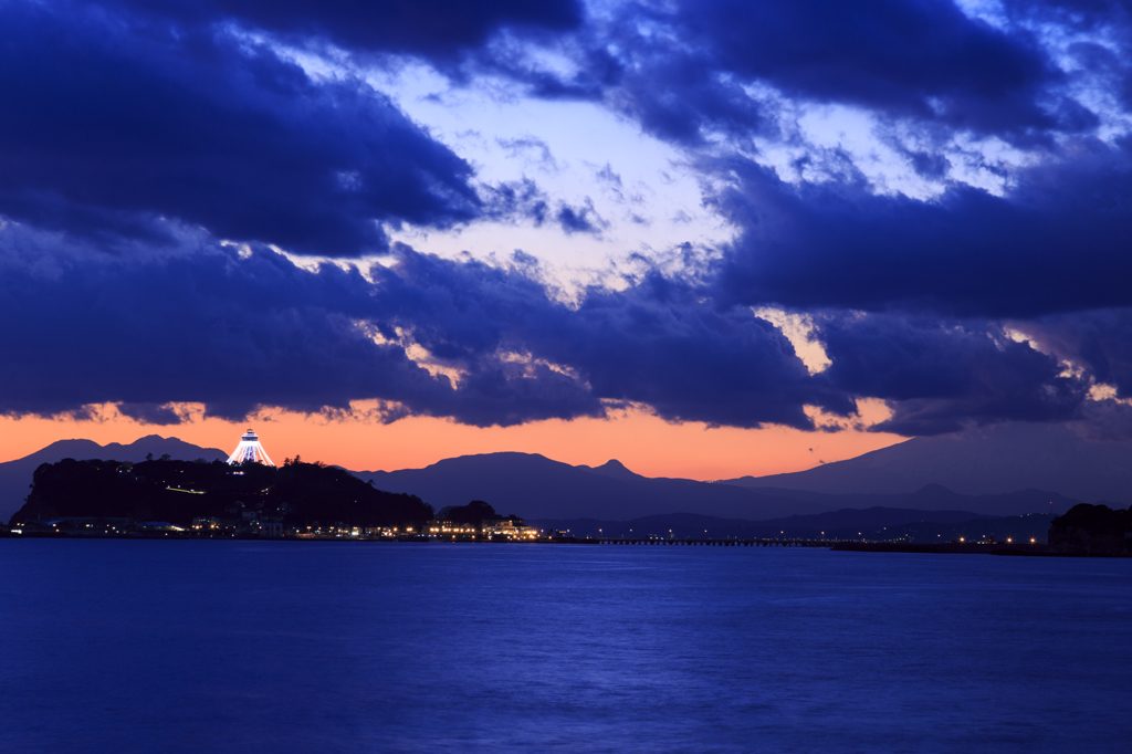 江の島・富士山・金時山