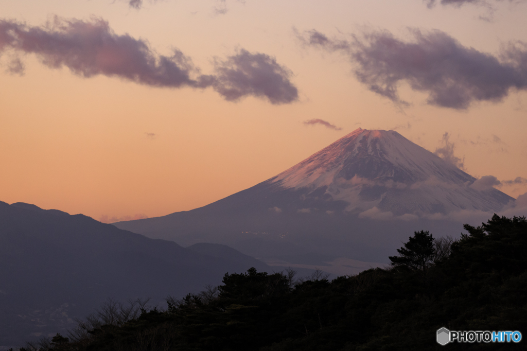 伊豆スカイラインより富士山